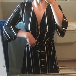 Black Satin Lulus wrap